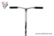 Scooter Freestyle Bestial Wolf Killer K6 Silver ® - Nivel avanzado ✓ Scooter Freestyle Bestial Wolf Killer K6 Silver ® - Nivel avanzado ✓
