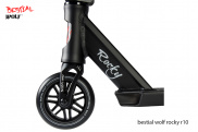 Bestial Wolf Rocky R10 Black ® : Scooter Freestyle de Nivel Avanzado Bestial Wolf Rocky R10 Black ® : Scooter Freestyle de Nivel Avanzado