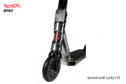 Bestial Wolf Rocky R10 Silver ® - Scooter freestyle de nivel avanzado  Bestial Wolf Rocky R10 Silver ® - Scooter freestyle de nivel avanzado