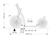 Patinete Scooter Kotska Hill Max - Patinete para mushing 20"/16" Patinete Scooter Kotska Hill Max - Patinete para mushing 20"/16"
