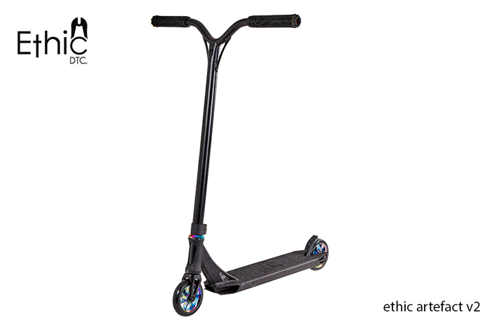 Ethic Artefact V2 ® ➨ Scooter Freestyle de Nivel Pro, tamaño XL ✓